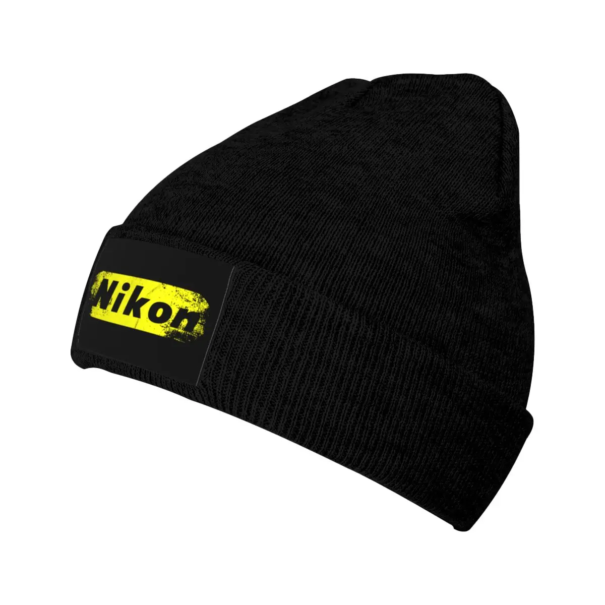 

Men Women Slouchy Beanie Nikon Retro 1960s Logo Accessories Winter Skullies Knitted Caps Bonnet Knit Hat