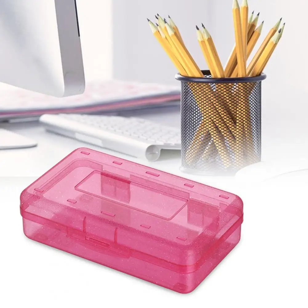 

Прозрачный стилус, зеркальный карандаш для надежной производительности, вместительные прочные пеналы для школы и офиса, для детей