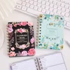 65 sheets Floral A6 Password Keeper Book with Alphabetical Stickers for Internet Website Address Login Secure Password Organizer 1