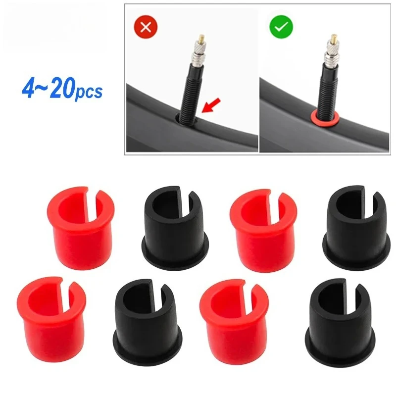 Schrader to Presta Valve Adapters 4/8/10/20PCS for MTB Road Bicycles bike valve adapters