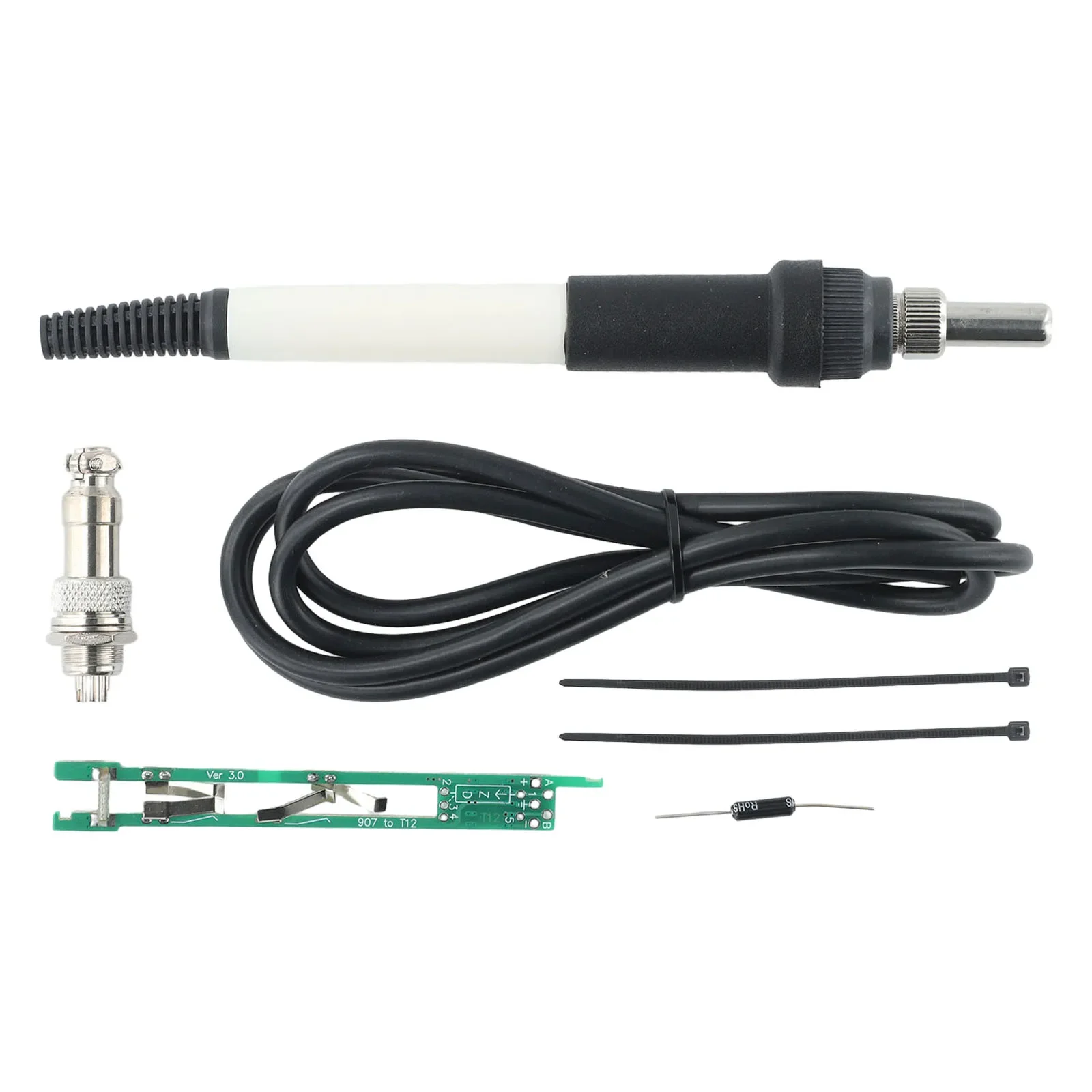 

Solder Handle Kit Handle Durable LED Digital Manufacturing Metal Processing V2.1S STM32 O 907 Turn T12 Practical