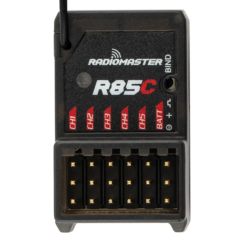 RadioMaster R85C 5ch 2.4GHz 4in1Multi-protocol PWM Receiver External Antenna 1