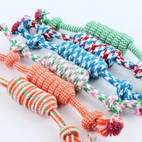 Dog Cotton Rope Toy Interactive Play Bite Pet Supplies Puppy Small Medium Large Toys For Dogs Chew Training Pets Accessories 1