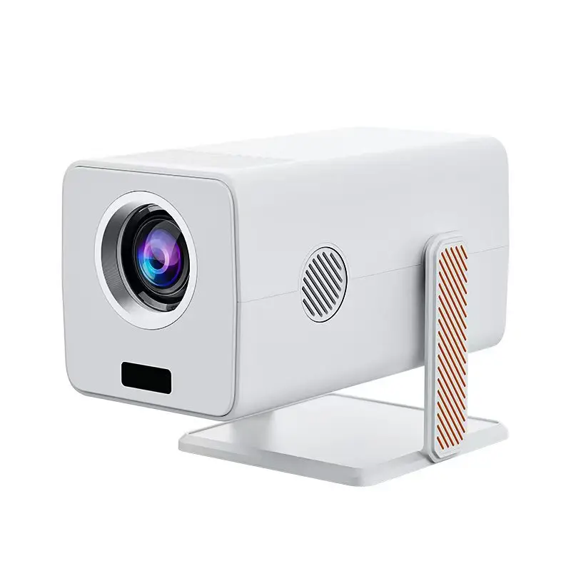 시유 HM103A 안드로이드 13 2G 램 LED 휴대용 1080P 4K 지원 3000 ANSI 루멘 듀얼 주파수 음성 프로젝터