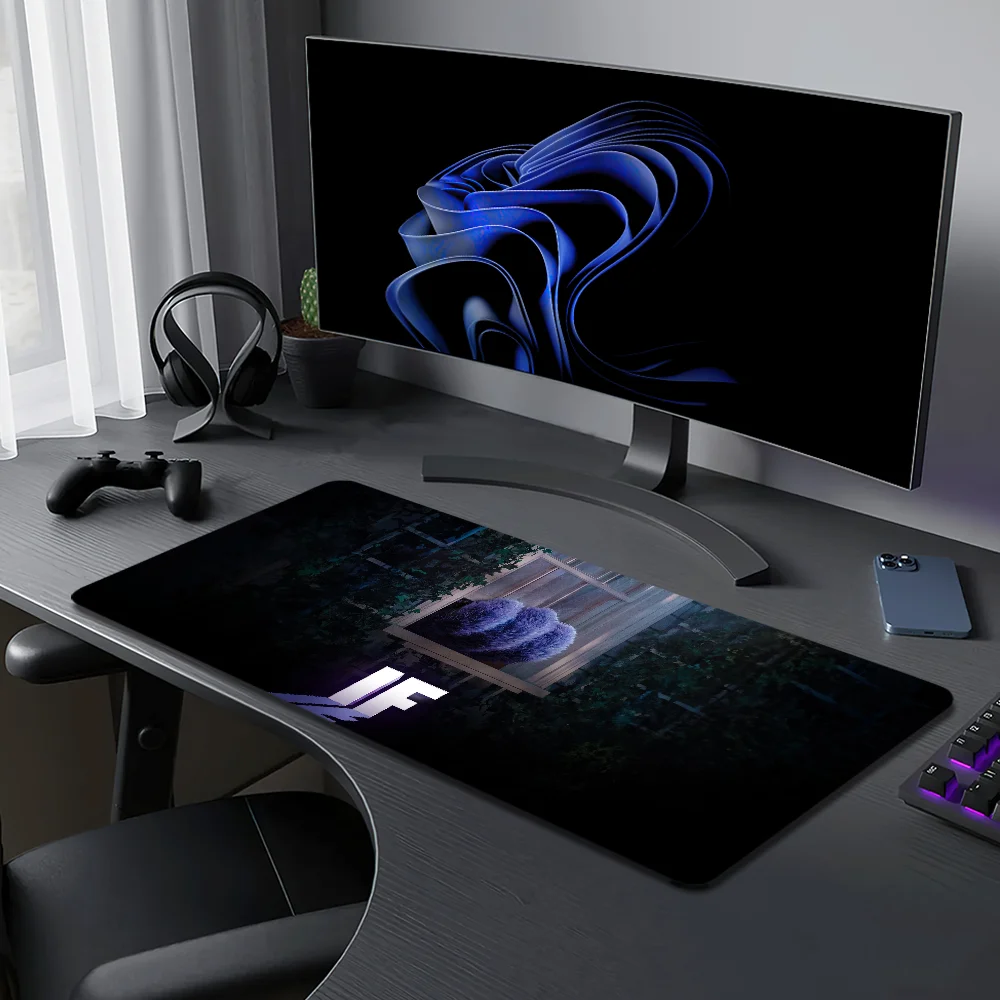Cartoon I-IF Friend Mysterious S Mousepad Keyboard Mats Rubber PC Office Large Mouse Mat Computer Game Big Anti-slip Mice Mat 4