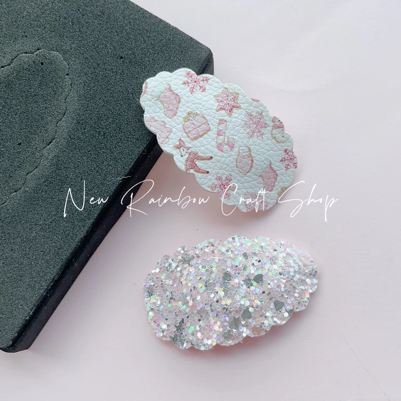 Carving Tool New Rainbow Circular waves Haipclip Wooden Cutting Die for DIY kid's hairclips decoration stationery homedeco crafts