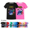Funny Batwheels Short Sleeve Kids Clothing T-Shirts Summer Children Tops Cartoon Casual Tees Cotton Boys Girls Clothes3057 1