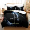 Dark Souls 3 Bedding Set Single Twin Full Queen King Size Bed Set Adult Kid Bedroom Duvetcover Sets 3D Print Anime Bed Sheet Set 2