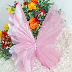 Realistic 3D Butterfly Decoration for DIY Photography and Seasonal Home Decor (Pink)