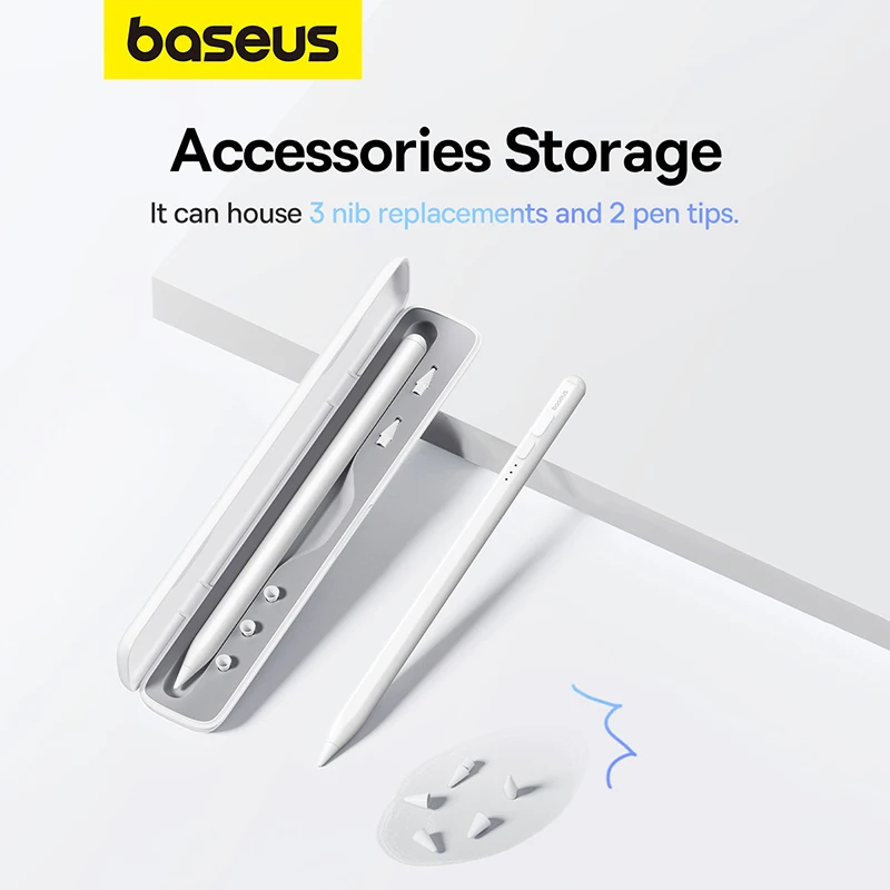 Baseus-estojo Stylus Pen Caixa de Proteção Compatível para Apple Pencil Ipad 2ª Geração 1ª Geração - Imagem 5