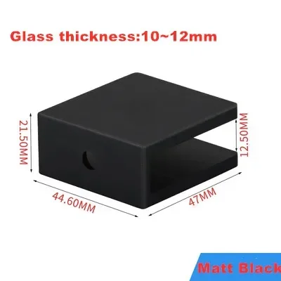 Glass sandwich panel glass clip fixing clip shower room bathroom partition bracket bracket