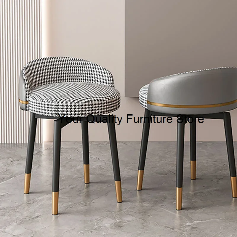 

Золотые ножки, обеденные стулья в скандинавском стиле, современная кожаная мебель, обеденные стулья, эргономичные стулья для отдыха, обеденный стол