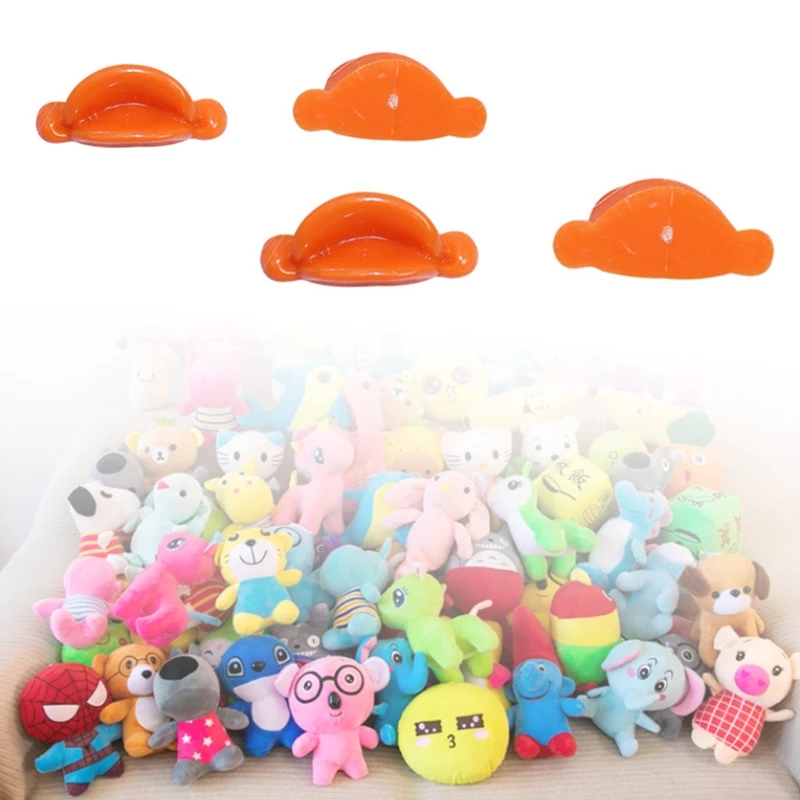 10PCS Plastic DIY Duck Toy Spare Parts Popular Community Games for Toddlers Girls Preschool Prop Replaceable Duck Mouth