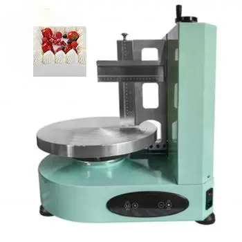 Commercial Automatic Cake Frosting Icing Coating Machine Rotary Turntables To Decorate Cakes