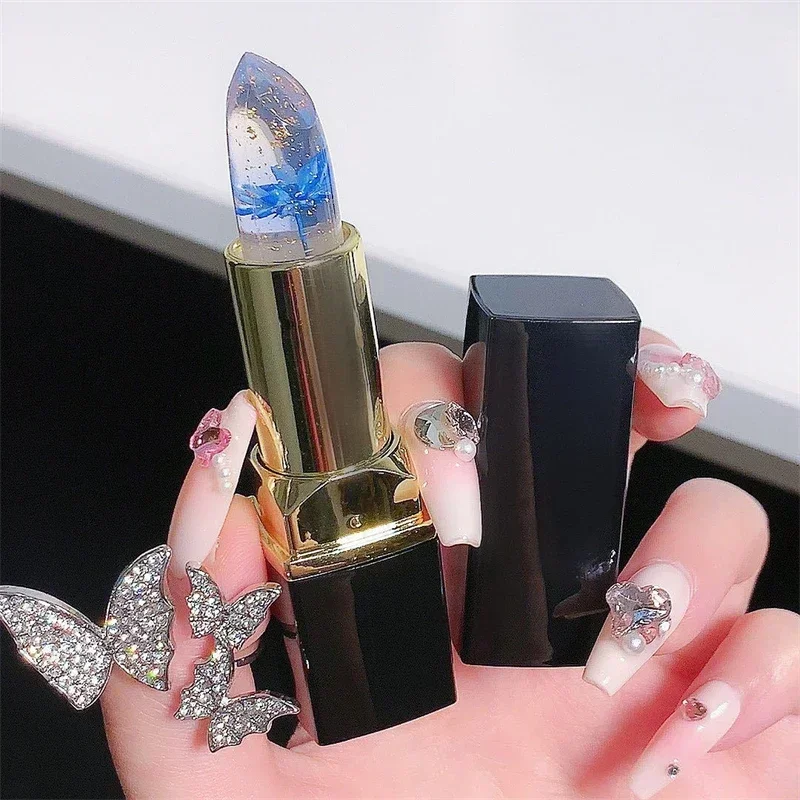 Lipstick Lip Balm Moisturizing Temperature Color Changing 1pc lip makeup lip balm