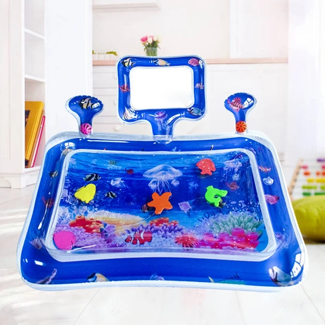 Soft Baby Water Mat Cushion Baby Shower Gift Infants No Electricity Comfortable Mat Summer Litter Washable Ice Pad 3
