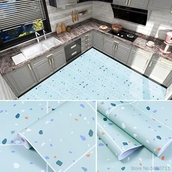 Waterproof Non-slip Thick Wear Resistant Floor Stickers for Bathroom, Kitchen, Bathroom, Extra Thick PVC Self Adhesive Wallpaper