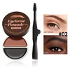Two-Color Eyebrow Dye Cream Waterproof Sweat Resistant And Not Easy to Stun Eyebrow Dye Eyebrow Brush Makeup Holding Cosmetic 5