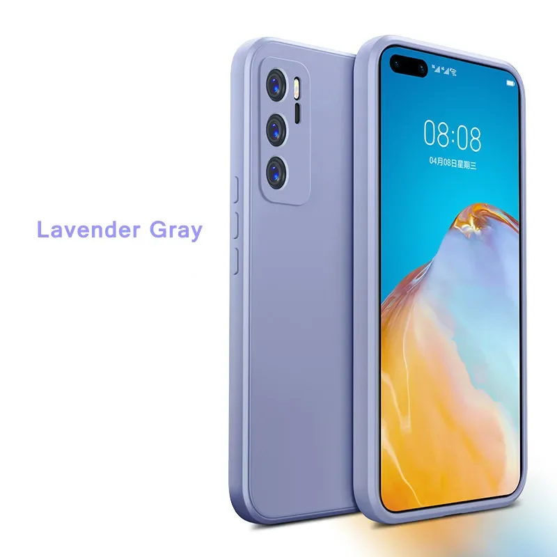 Luxury Original Liquid Silicone Soft Phone Case Cover
