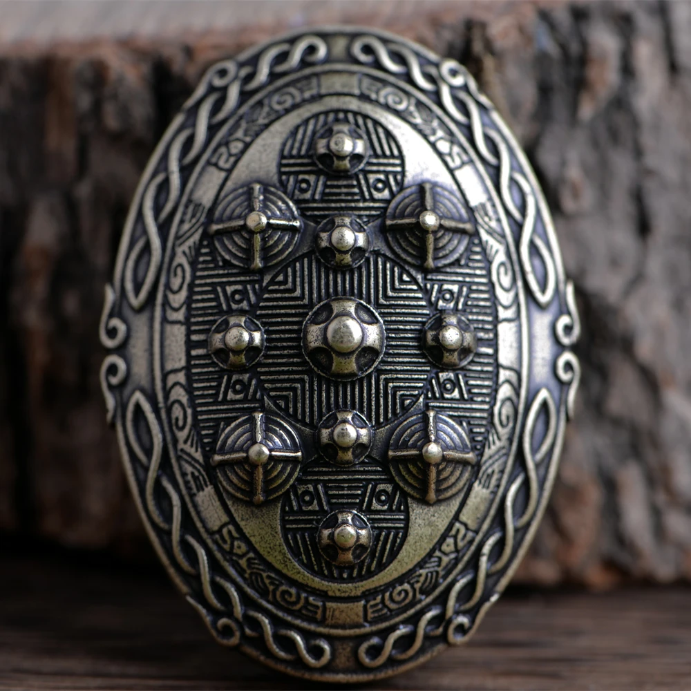 Langhong 1pcs Viking Brooch For Women Sweden Scandinavian Viking Brosch