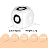 50Pcs 12mm Glow In the Dark English Alphabet Letter Beads Luminous Silicone Letters Beads for Baby Teething Chew Toy Shower Gift 4