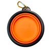 350ml Collapsible Dog Pet Folding Silicone Bowl Outdoor Travel Portable Puppy Food Container Feeder Dish Bowl Pet supplies 5