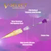 20pcs EZ Cartridge Tattoo Needles SMP V Select Permanent Make-Up 1RL Eyelinver Lips Eyebrows for Cartridge Tattoo Machine Pen 3