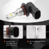 9005 HB3 LED Headlight Bulbs Kit High-Beam 35W 4000LM 6000K White High Power 6