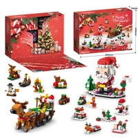 Christmas Building Blocks Set Box Kids Toys 24Years Xmas Advent Calendar Bricks Diy Kit Gift For Children 6 Years Old And Above 1