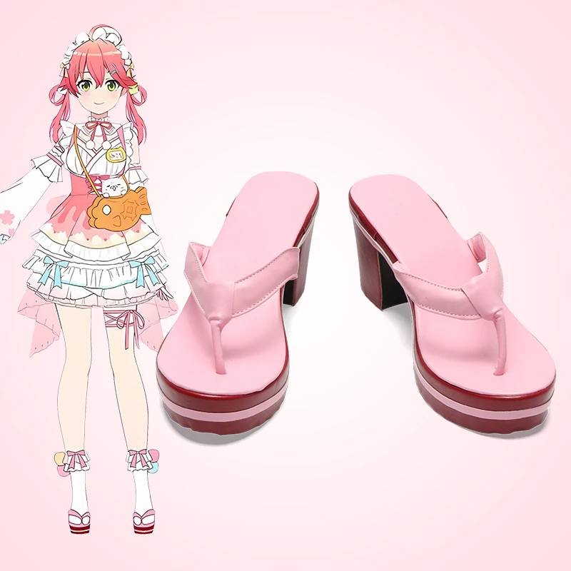 sakura-miko-cosplay-shoes-hololive-vtuber-custom-made-shoes-boots-halloween-party-cosplay-prop-costume-accessory-role-play