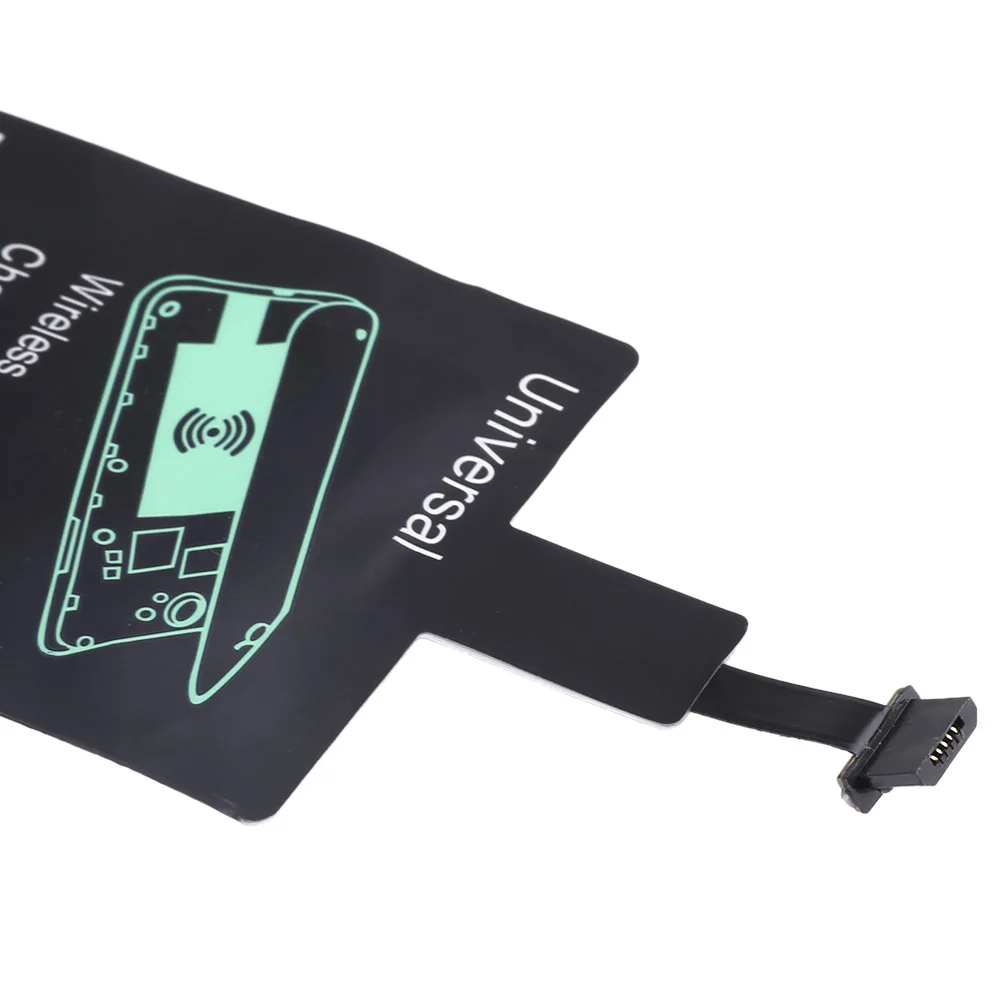 USB Wireless Charger Universal USB Qi Wireless Charger Adapter Pad for Android Charging Receiver for Travel Business Use Convenience Tool
