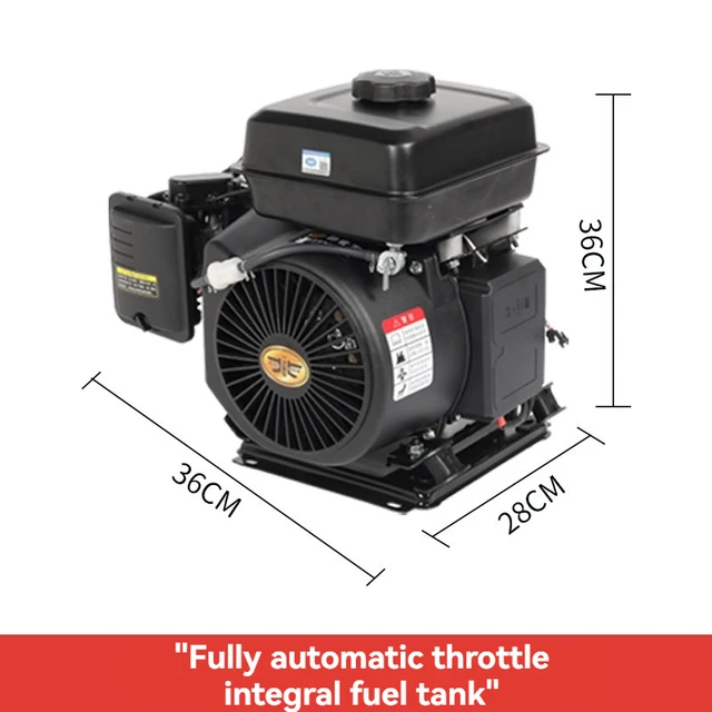 Intelligent Variable Frequency Range Extender Generator 48V 60V 72V 3