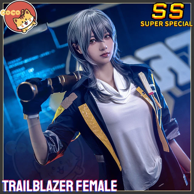 CoCos-SSS Game Honkai Star Rail Trailblazer Female Cosplay Costume Game  Star Rail Big Sister Trailblazer Stelle Costume and Wig - AliExpress