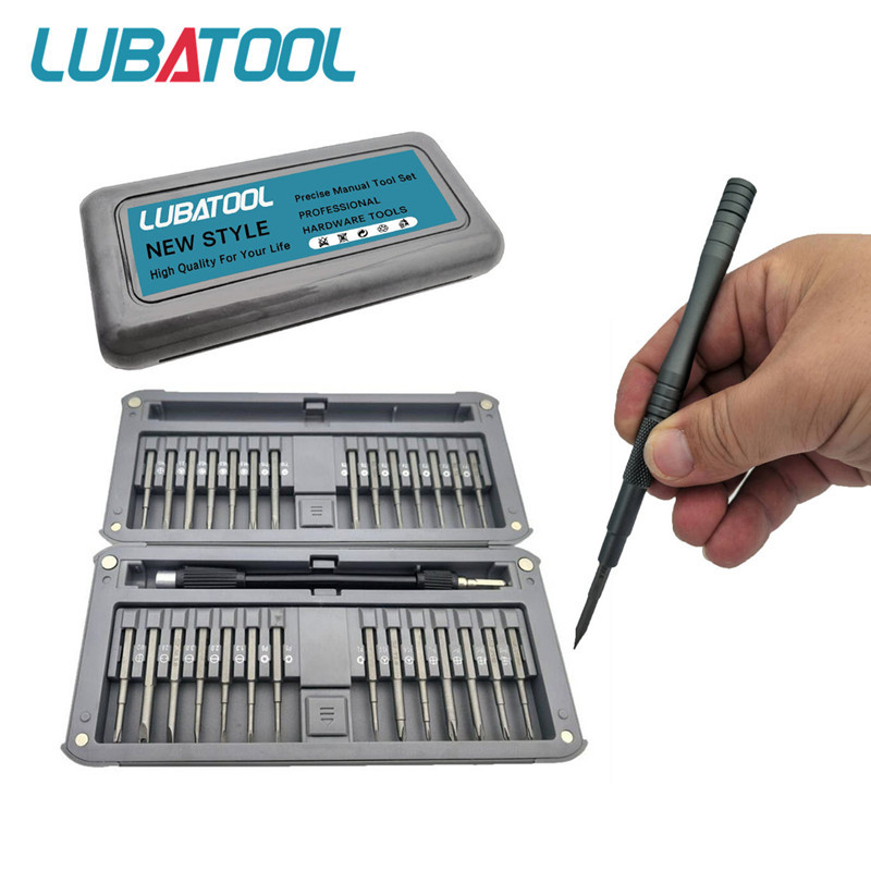 30 in 1 Precision Screwdriver Set Phillips Torx Magnetic Screw Driver Bit Professional Repair Tool Kit for IPhone Watch Camera