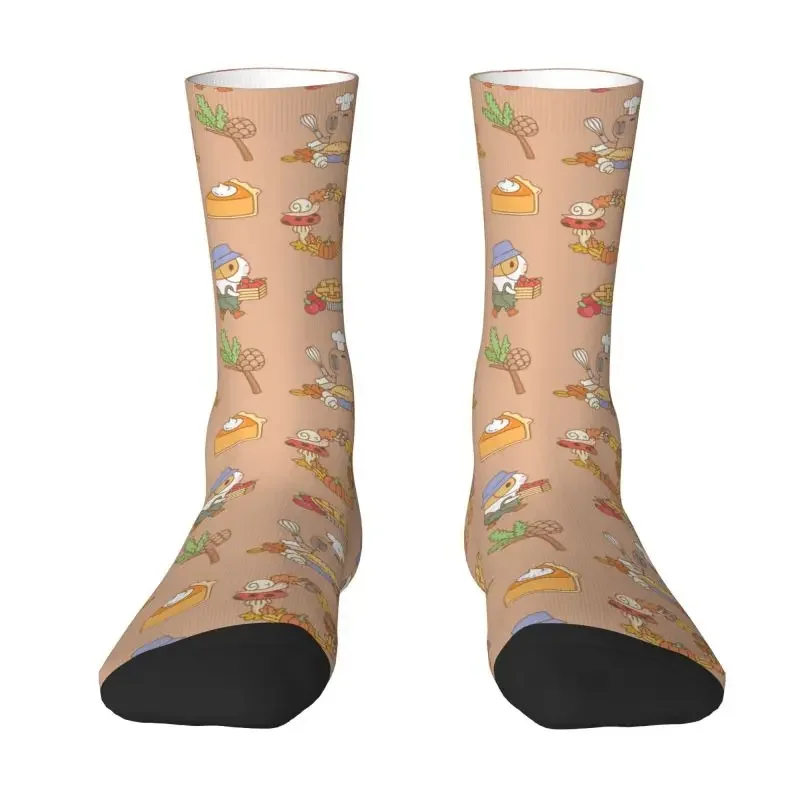 

Kawaii Men's Cartoon Capybara Dress Socks Unisex Warm Breathbale 3D Printed Crew Socks