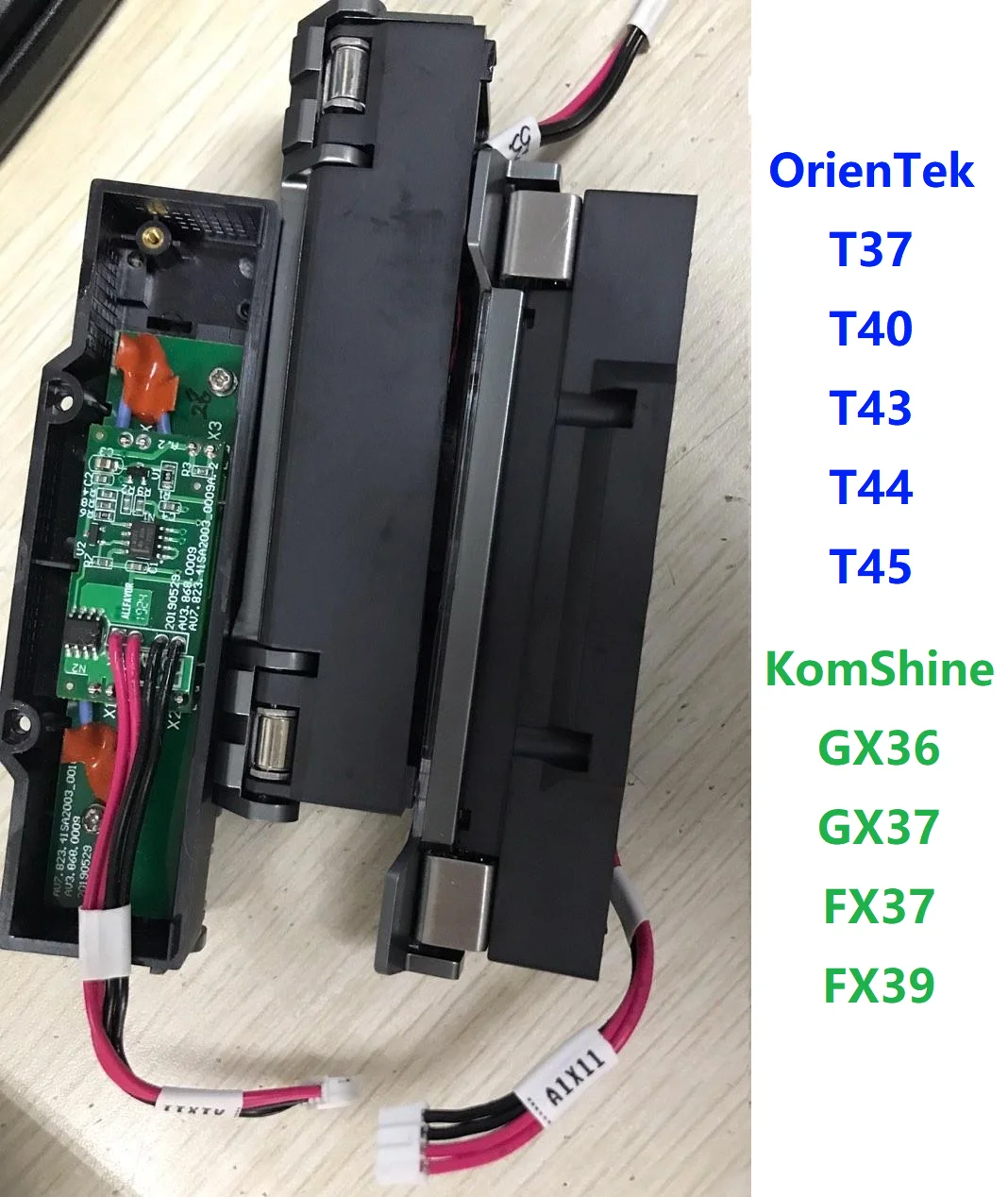 Устройство термического сращивания OrienTek T37 T40 T43 T44 T45 Нагреватель Komshie FX37 FX39 |