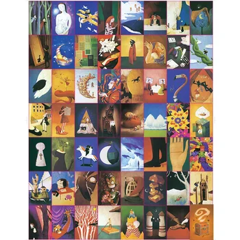 Illustrazioni Carte Blu Estensione Versione Giochi di carte