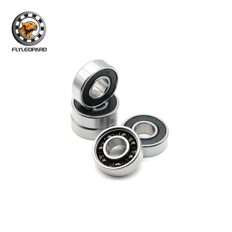 1pcs S626 RS 6x19x6mm 스테인레스 하이브리드 자전거 세라믹 베어링 2RS ABEC-9 고정밀 7x19x6 8x22x7 9x24x7 10x26x8 12x28x8mm
