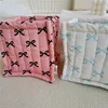 1PC Home Bow Fabric Desktop Storage Basket Placeholder Basket 4