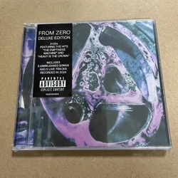 Deluxe Double CD Album with Unreleased Tracks & Live Performances, Featuring Purple Fluid Abstract Art Cover - From Zero
