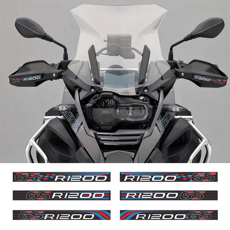 Stickers Decal For BMW R1200gs R1200 1200 ADV GS GSA Motorcycle Handguards Hand Guards Protection Handlebar