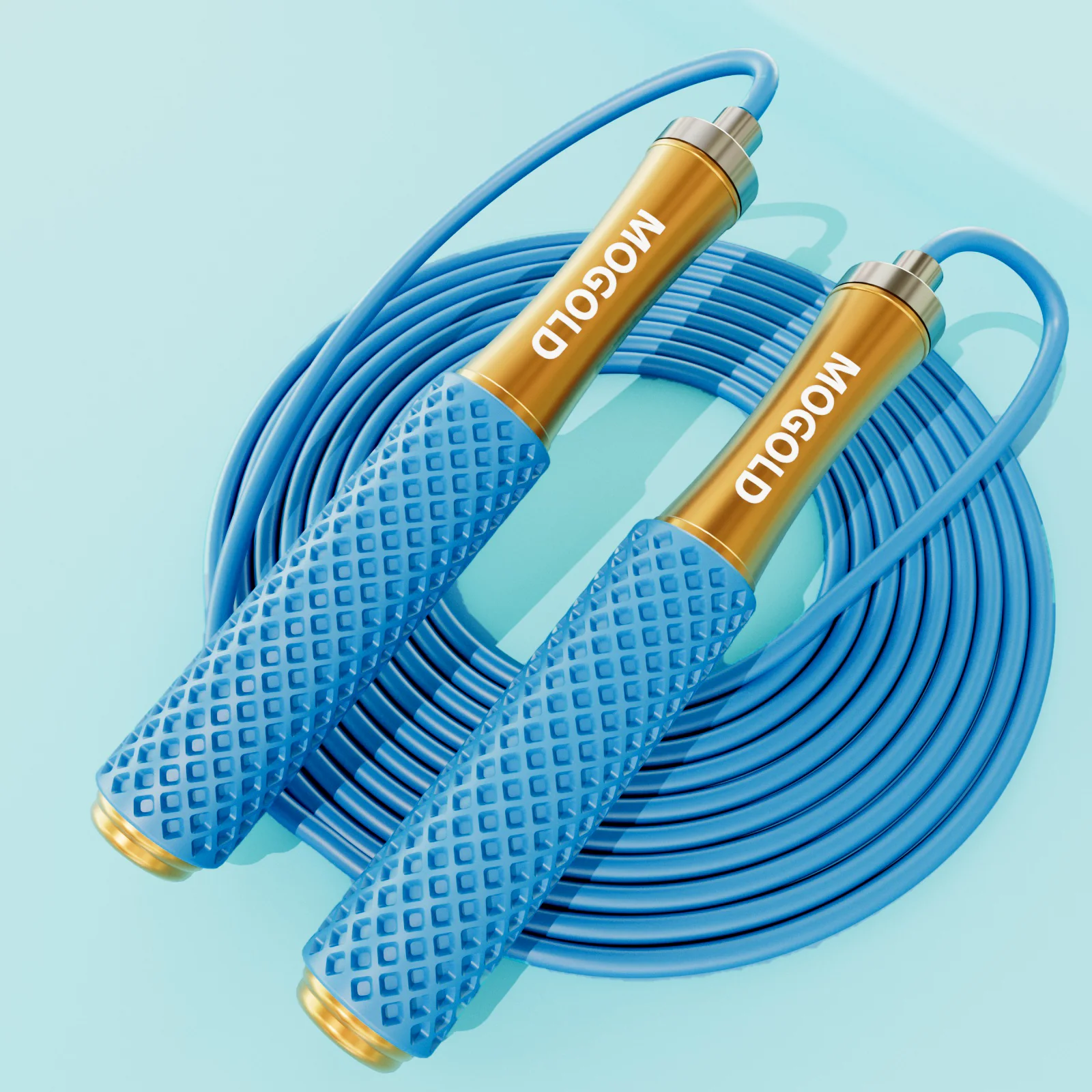 Children Bearing Jump Rope, Aluminum Alloy Handle, Smooth Rotation, Adjustable, Suitable for Speed, Aerobic Exercise, Fitness 5