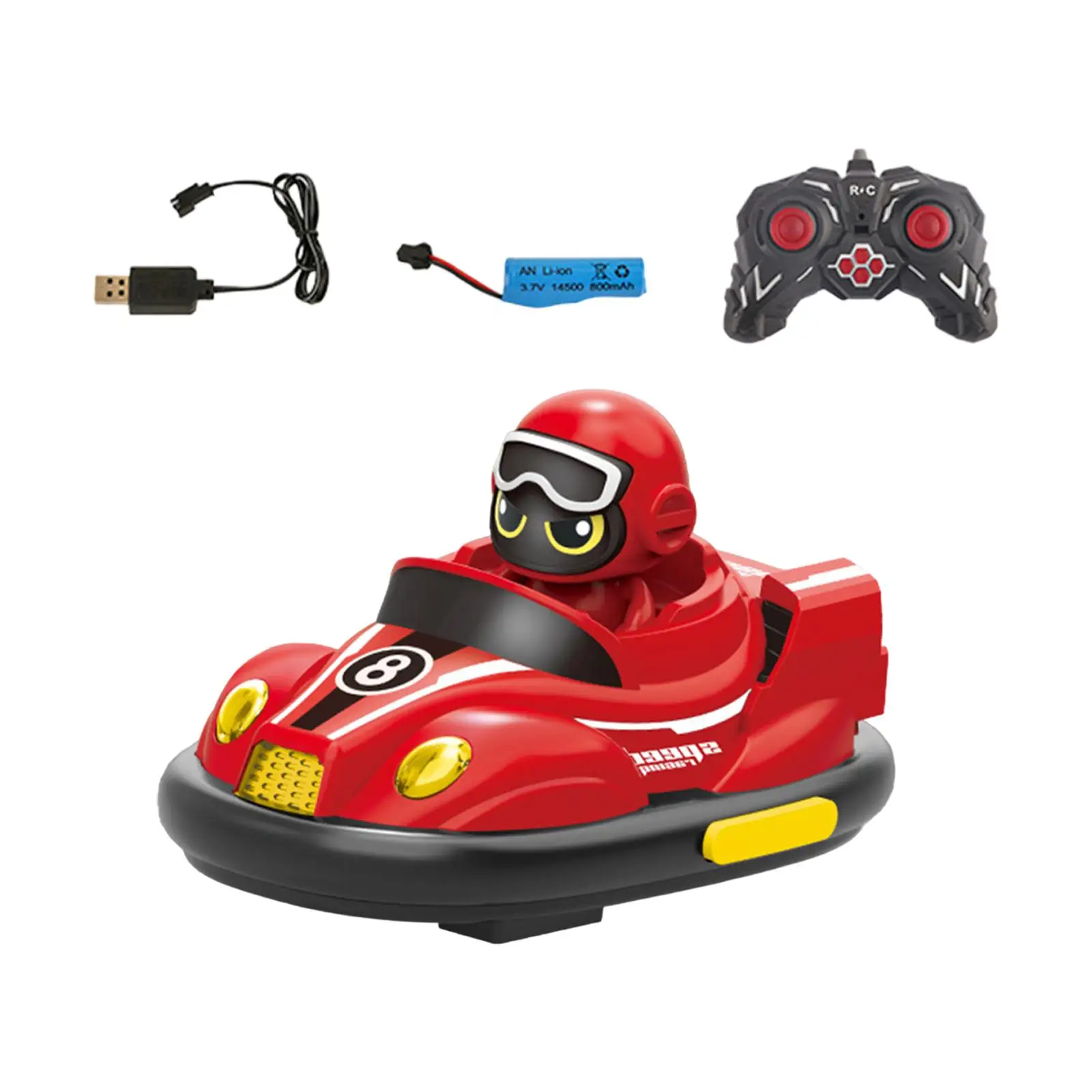 음악과 조명이 있는 리모컨 자동차, 3, 4, 5, 6 세 이상 어린이