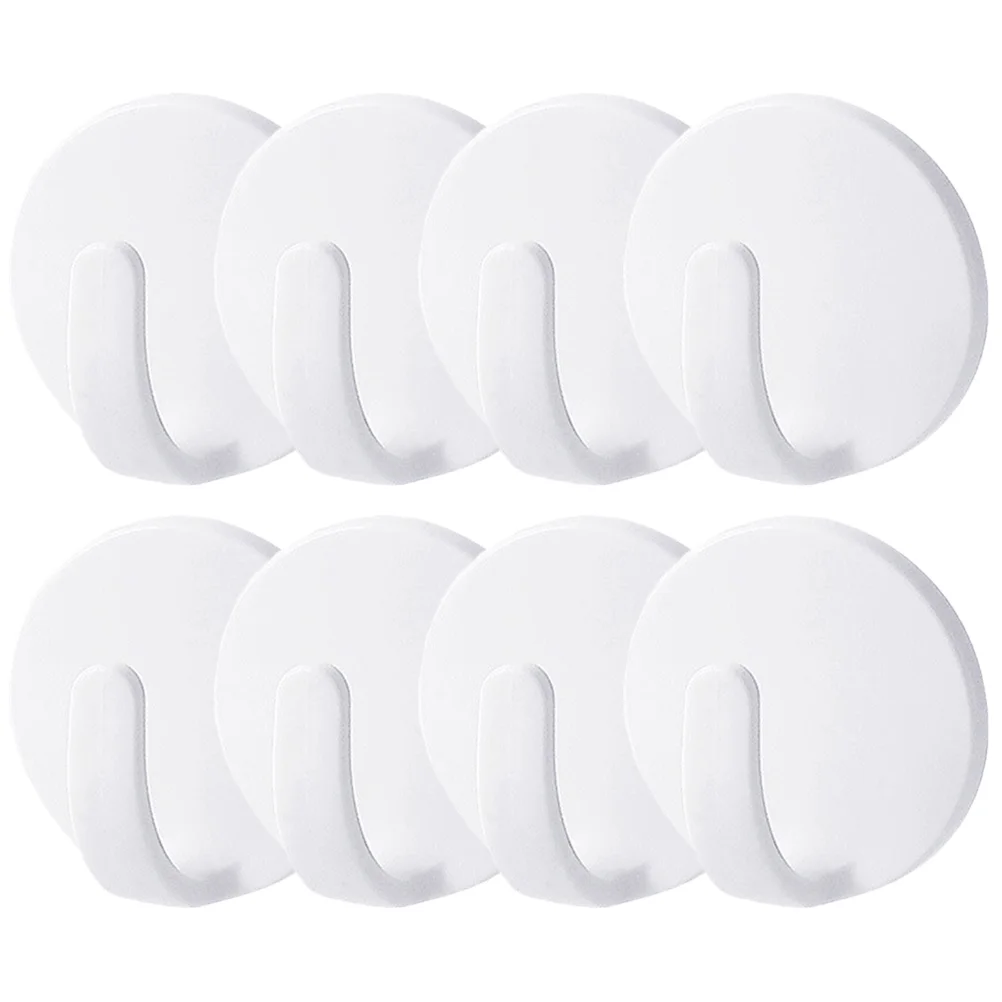 

8pcs Magnet Hook No Punching Hanging Hook Door Hanger Magnetic Coat Hook