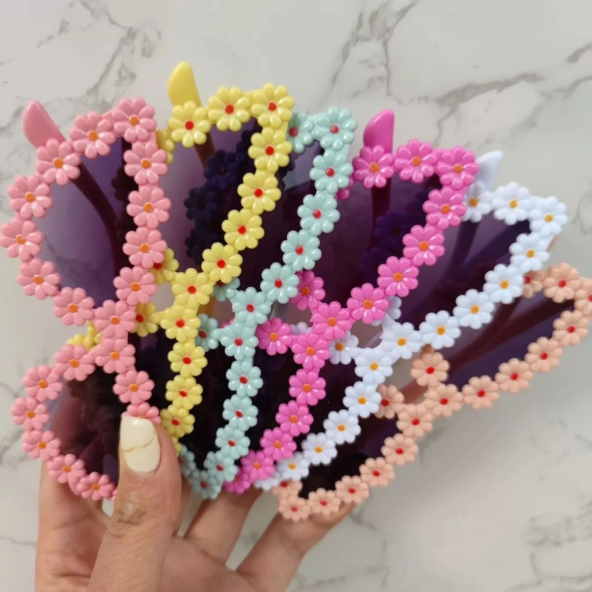 Kids Flower Sunglasses Cute Children Daisy Cat'S Eye Glasses Girls Boys Sport Shades Outdoor Uv Protection Round Eyewear Glasses