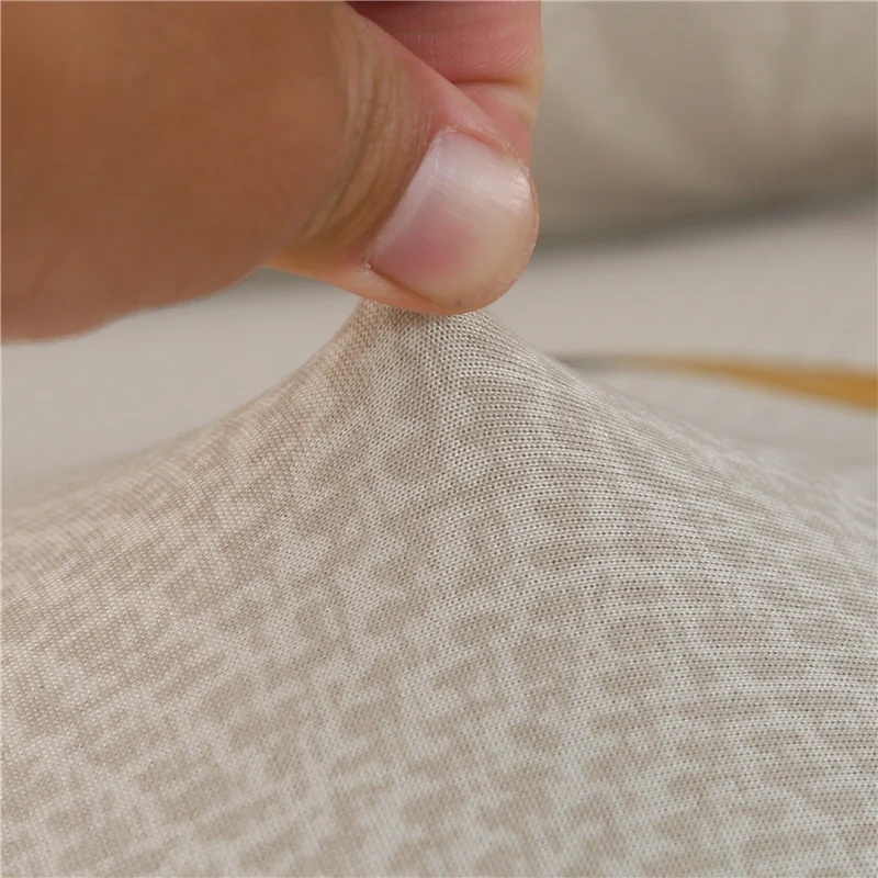 Elastic Sofa Slipcover With Skirt Stretch Easy Fitted Armchair Sofa Cover for Living Room Furniture Protector Couch Cover 4