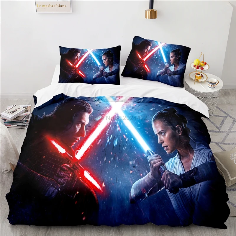 New Star Wars 3d Bedding Set Print Duvet Cover Set with Pillowcase Home Textile Elegant Bedroom Decor Bed Linen Set Dropshipping 