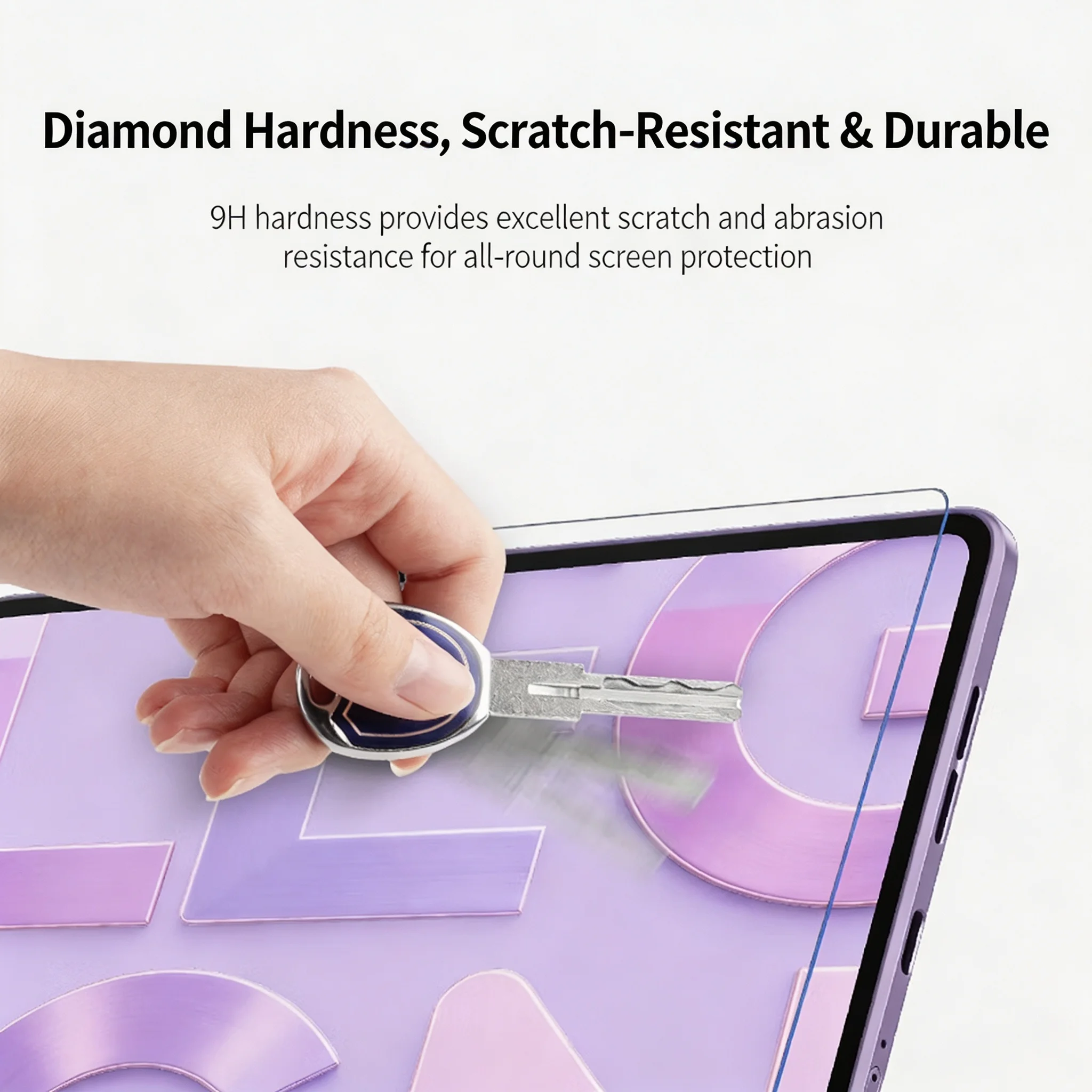 Premium Tempered Glass Screen Protector - High Clarity, Anti-Fingerprint, Oleophobic Coating, Easy Installation