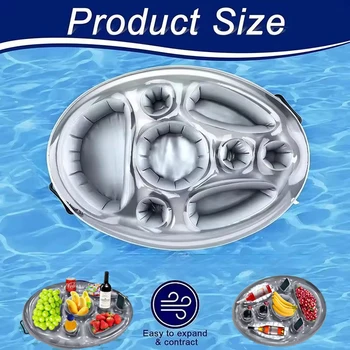 Inflatable Drink Holder Tray 1