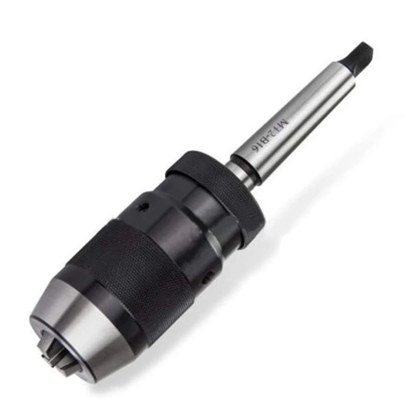 

Self-Tightening Keyless Lathe Drill Chuck 1-16Mm With MT2-B16 Arbor For Rotary Tool